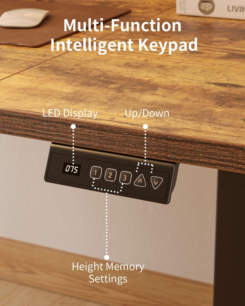 Electric Standing Desk 120 X 60CM Height