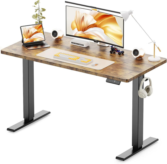 Electric Standing Desk 120 X 60CM Rustic