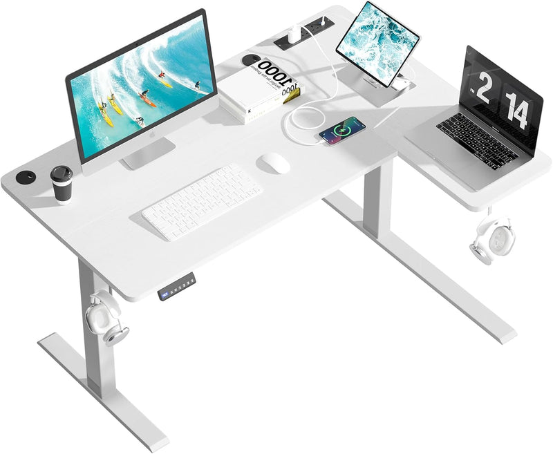 Electric Standing Desk 120x60CM Sit Stand Table Height