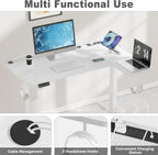 Electric Standing Desk 120x60CM Sit Stand Table Height
