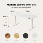 Electric Standing Desk 2 Memory Buttons