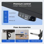 Electric Standing Desk 2 Memory Buttons