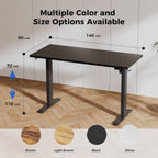 Electric Standing Desk 2 Memory Buttons