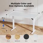 Electric Standing Desk 2 Memory Buttons