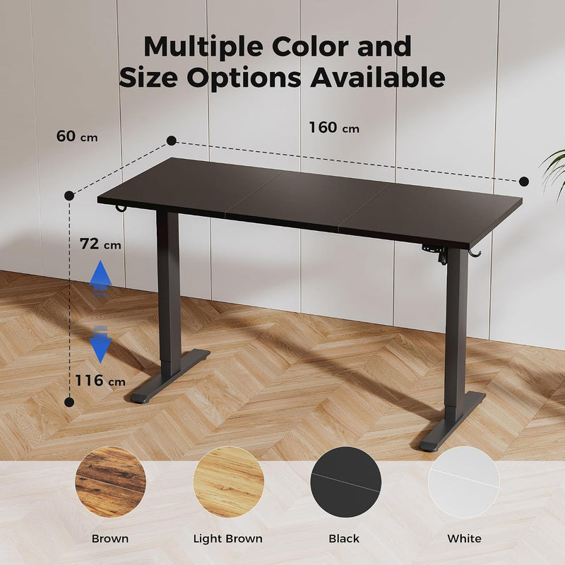 Electric Standing Desk 2 Memory Buttons