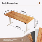 Electric Standing Desk 2 Memory Buttons for Stand