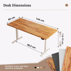 Electric Standing Desk 2 Memory Buttons for Stand