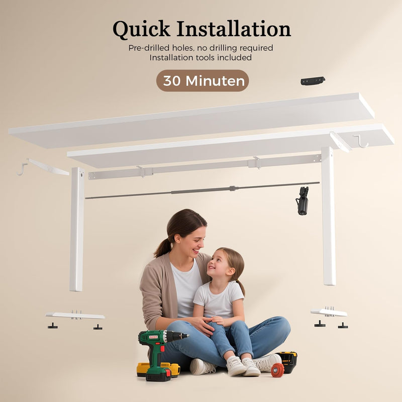 Electric Standing Desk 2 Memory Buttons for Stand
