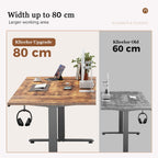 Electric Standing Desk 2 Memory Buttons for Stand