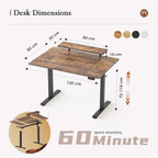 Electric Standing Desk 2 Memory Buttons for Stand