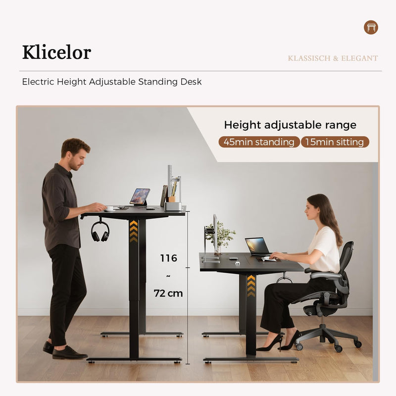 Electric Standing Desk 2 Memory Buttons for Stand