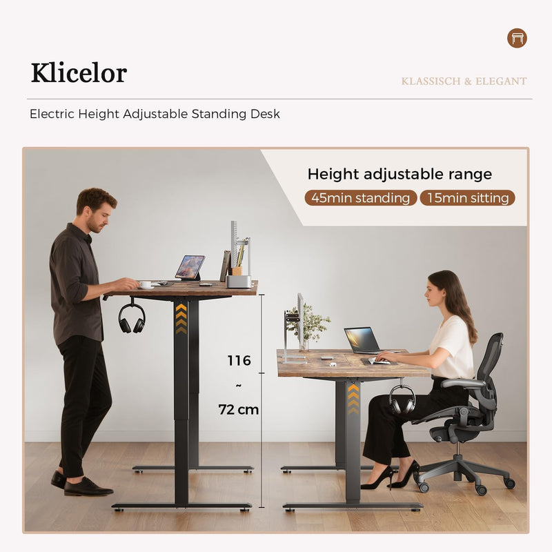 Electric Standing Desk 2 Memory Buttons for Stand