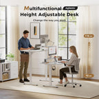 Electric Standing Desk 2 Memory Buttons Height