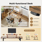 Electric Standing Desk 2 Memory Buttons Height