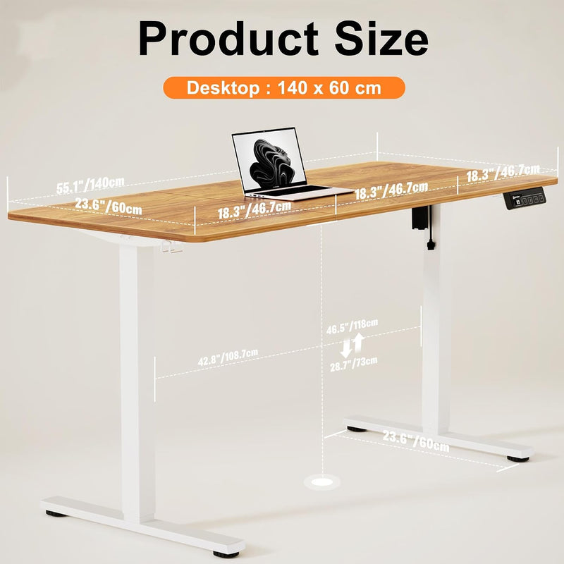 Electric Standing Desk 2 Memory Heights