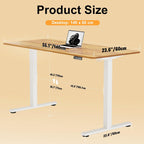 Electric Standing Desk 2 Memory Heights