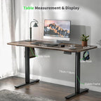 Electric Standing Desk 2 Memory Heights Height