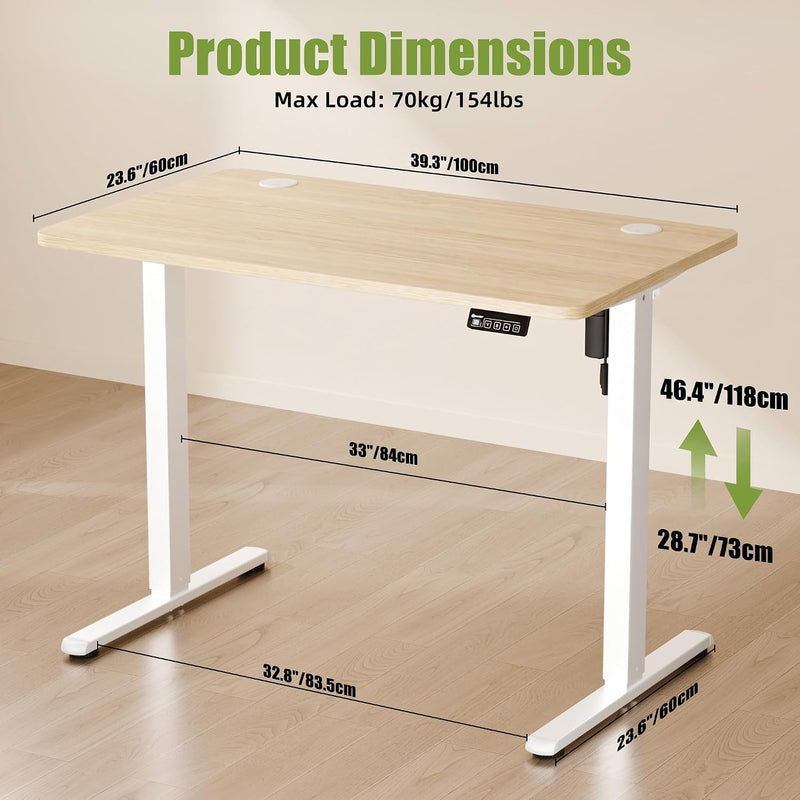 Electric Standing Desk 2 Memory Presets