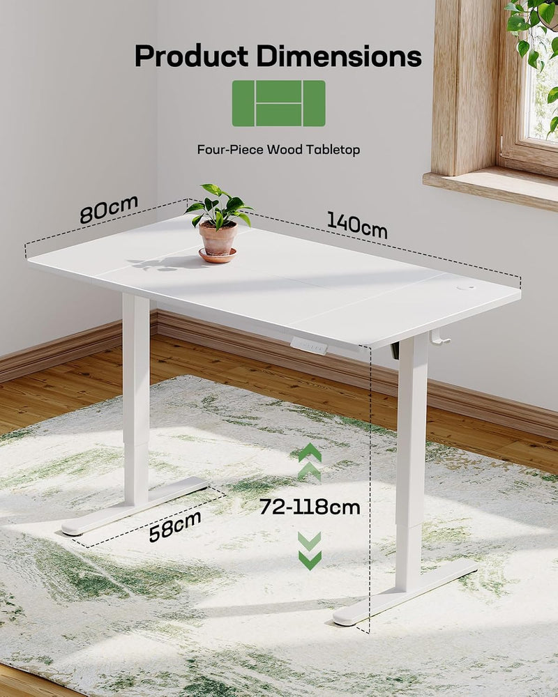 Electric Standing Desk 4 Memory