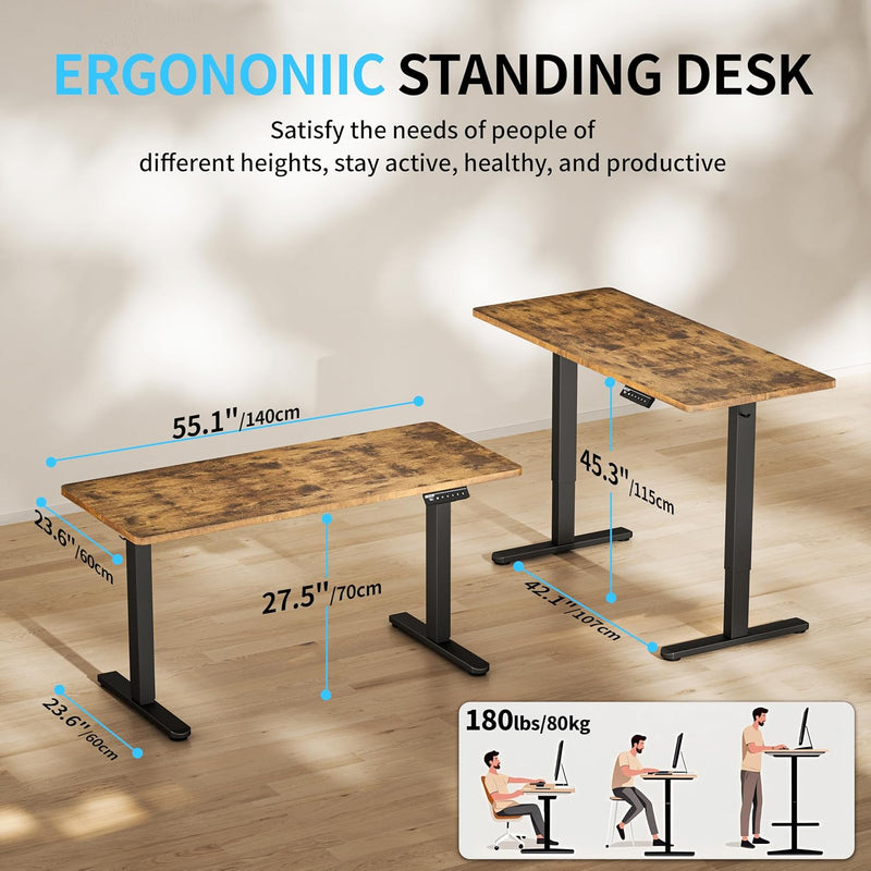 Electric Standing Desk Gaming 3 Memory
