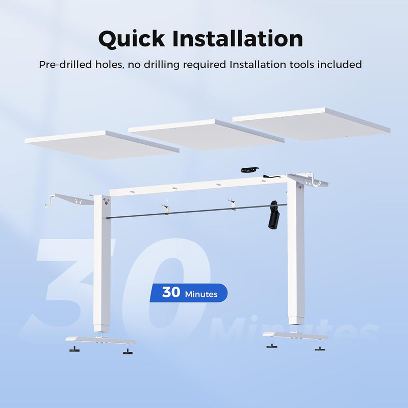 Electric Standing Desk 2 Memory Buttons Height