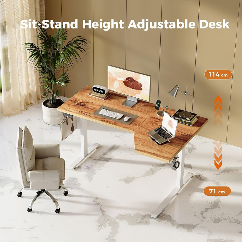 Electric Standing Desk 2 Memory Buttons Height