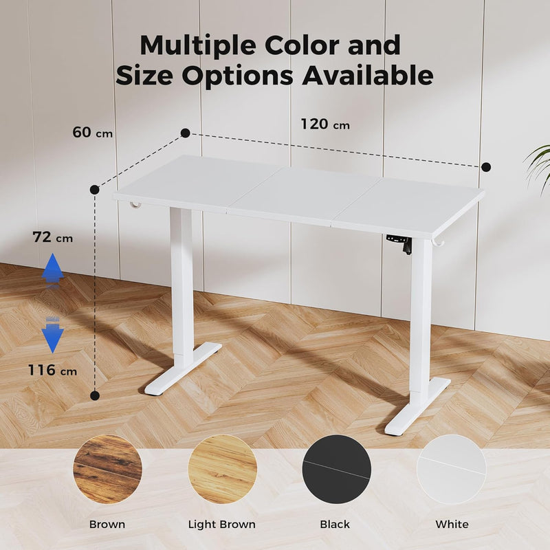 Electric Standing Desk 2 Memory Buttons Height