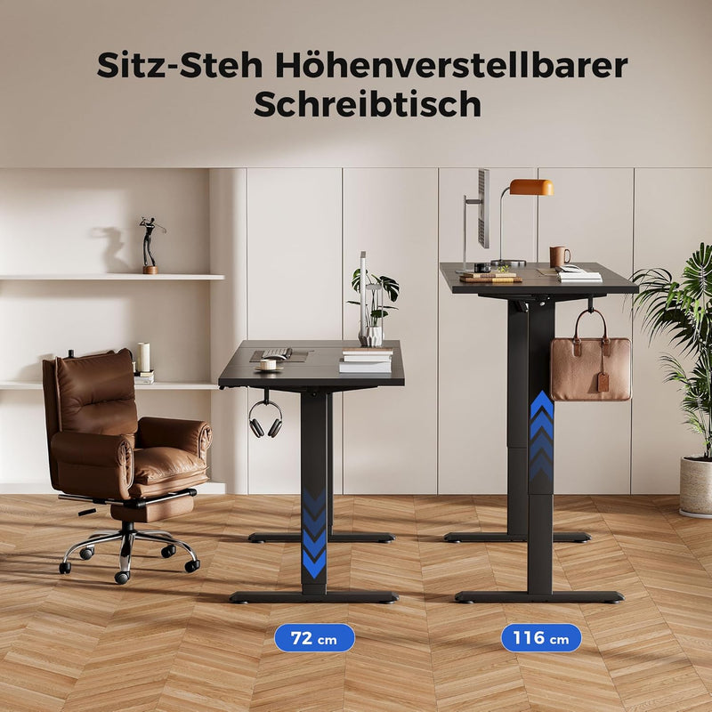 Electric Standing Desk 2 Memory Buttons Height