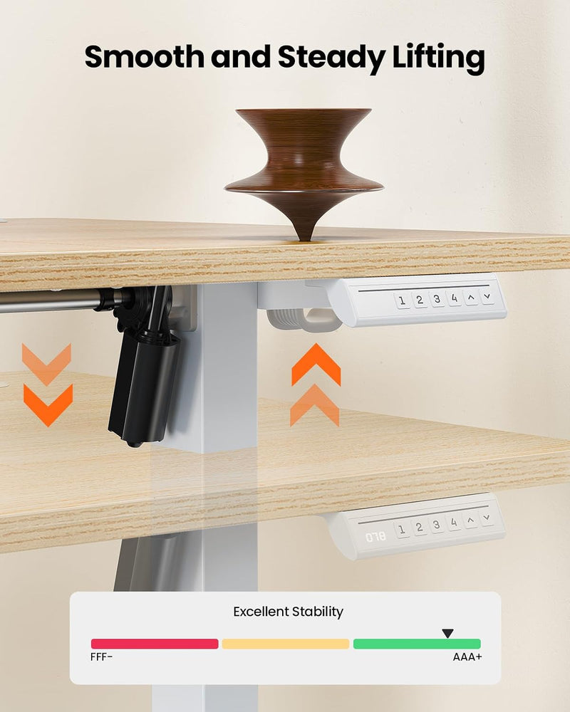 Electric Standing Desk 4 Memory