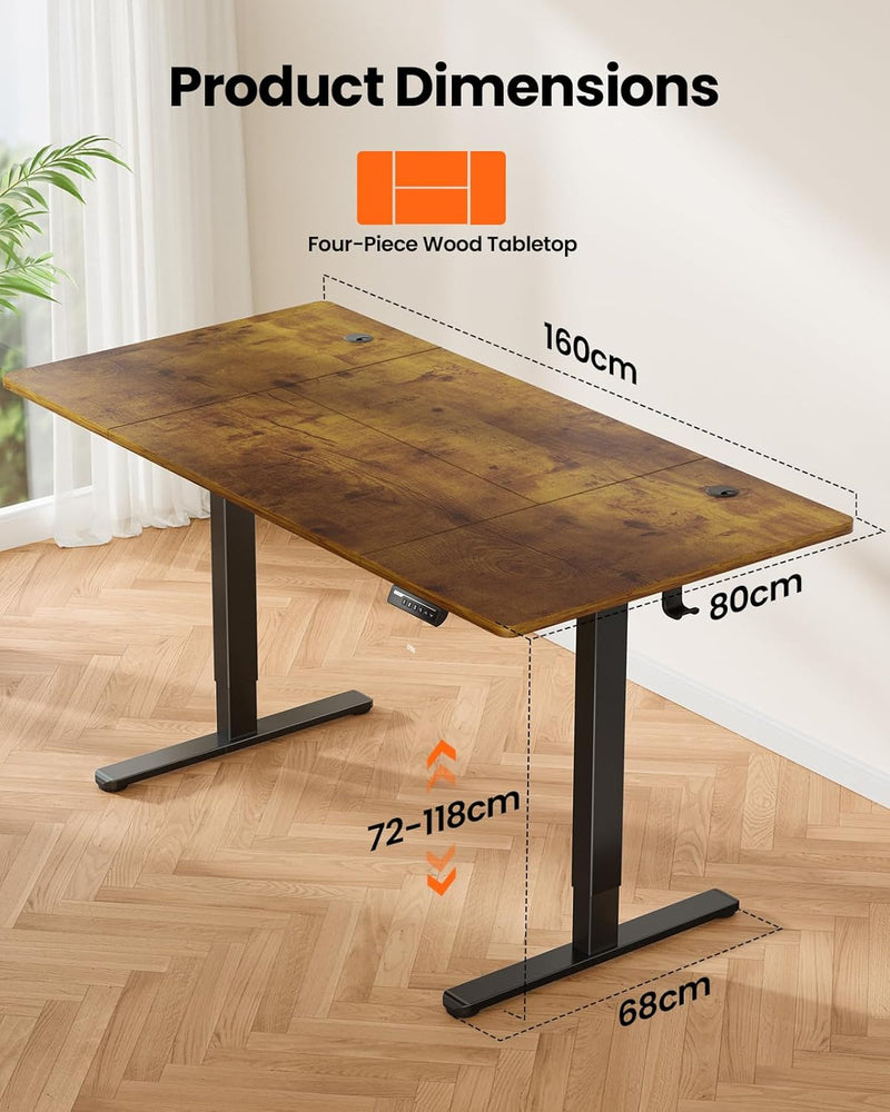 Electric Standing Desk 4 Memory