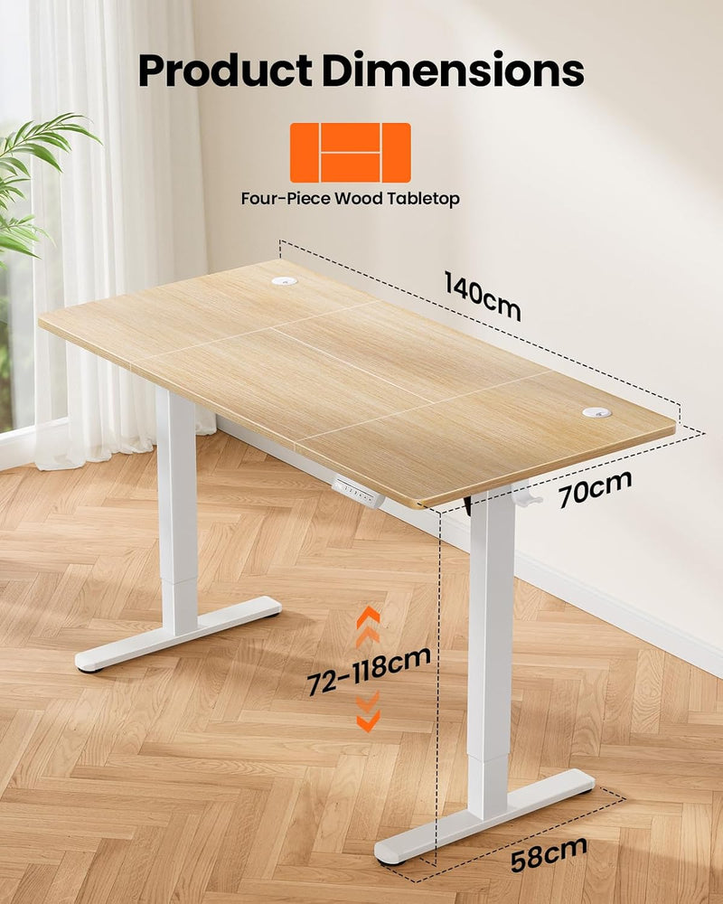 Electric Standing Desk 4 Memory