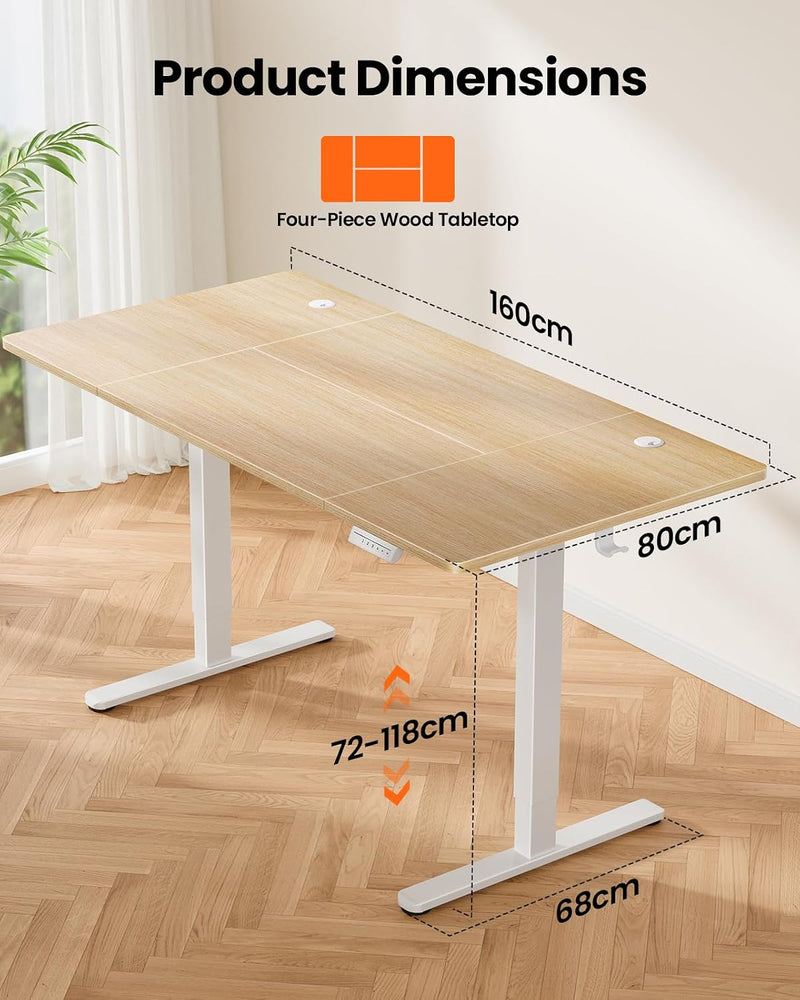 Electric Standing Desk 4 Memory