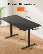 Electric Standing Desk Height Adjustable