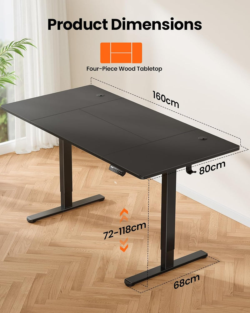 Electric Standing Desk 4 Memory
