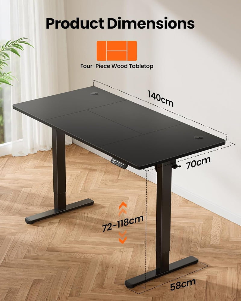 Electric Standing Desk 4 Memory