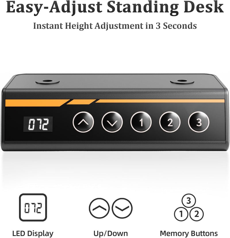 Electric Standing Desk Height Adjustable
