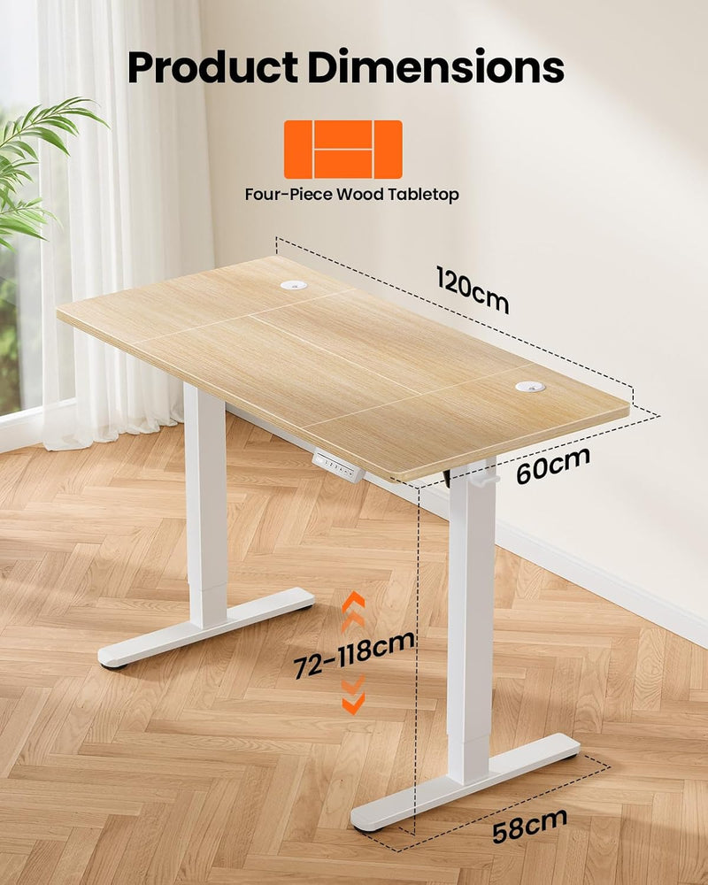 Electric Standing Desk 4 Memory
