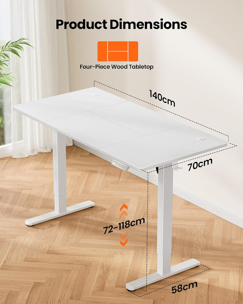 Electric Standing Desk 4 Memory