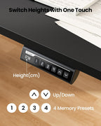 Electric Standing Desk Height Adjustable