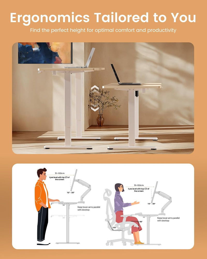 Electric Standing Desk Height Adjustable