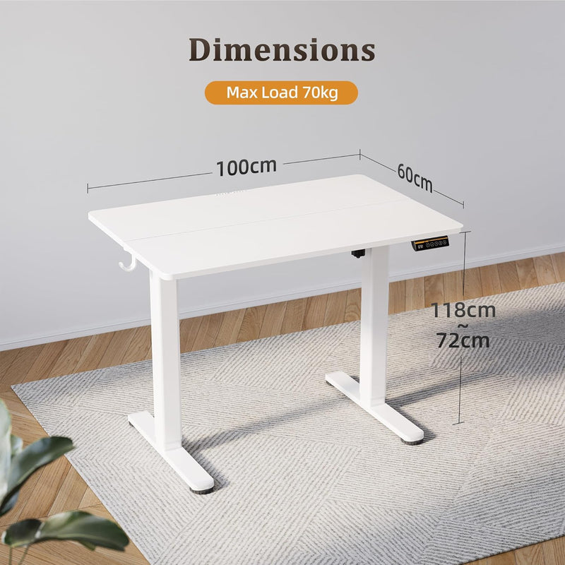Electric Standing Desk Height Adjustable
