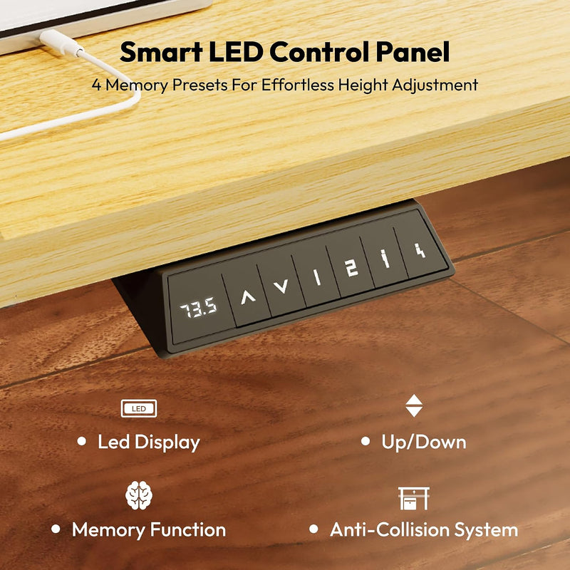 Electric Standing Desk Height Adjustable