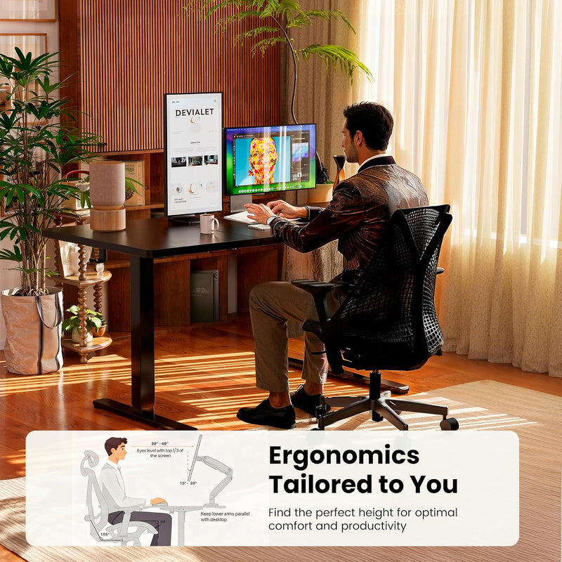 Electric Standing Desk Height Adjustable