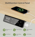 Electric Standing Desk Height Adjustable Sit Stand Up
