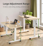 Electric Standing Desk Height Adjustable Sit Stand Up