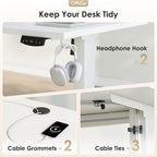 Electric Standing Desk Height Adjustable with 2