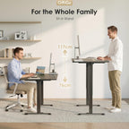 Electric Standing Desk Height Adjustable with 2