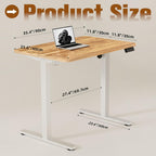 Electric Standing Desk Height Adjustable with Memory