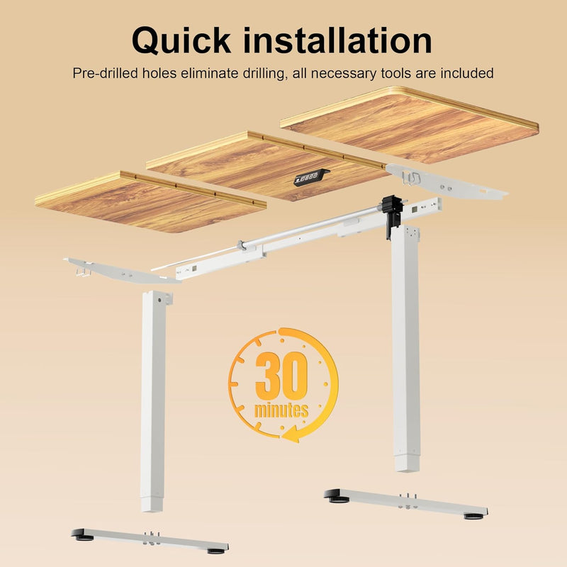 Electric Standing Desk 2 Memory Heights Height