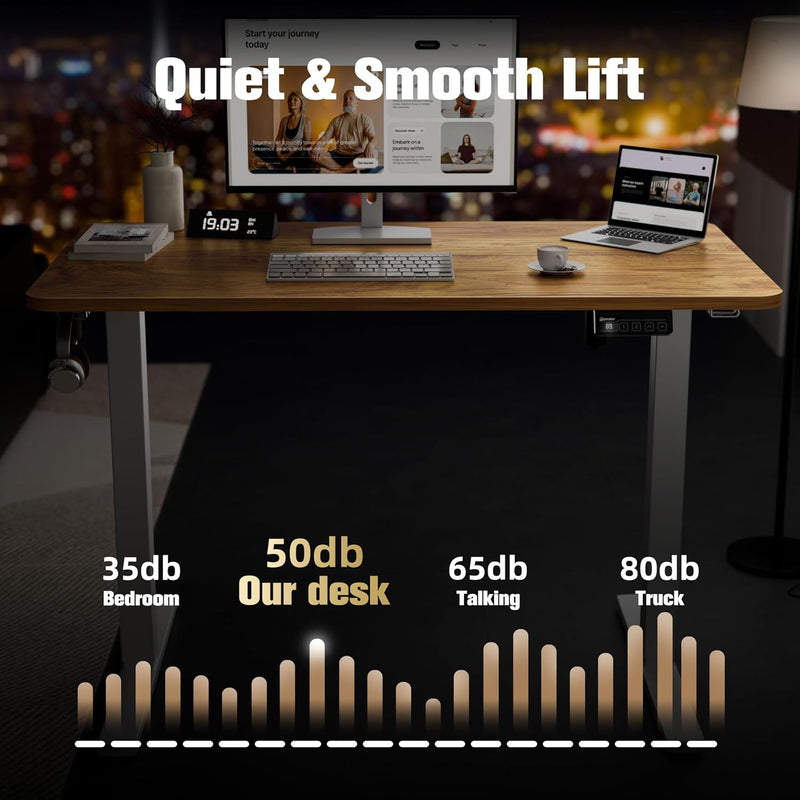 Electric Standing Desk 2 Memory Heights Height